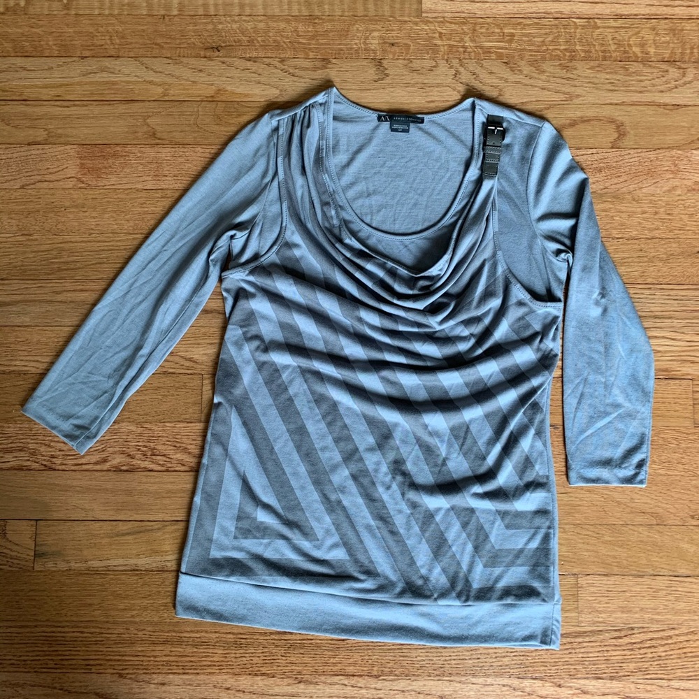 A/X Armani Exchange 3/4 sleeve top